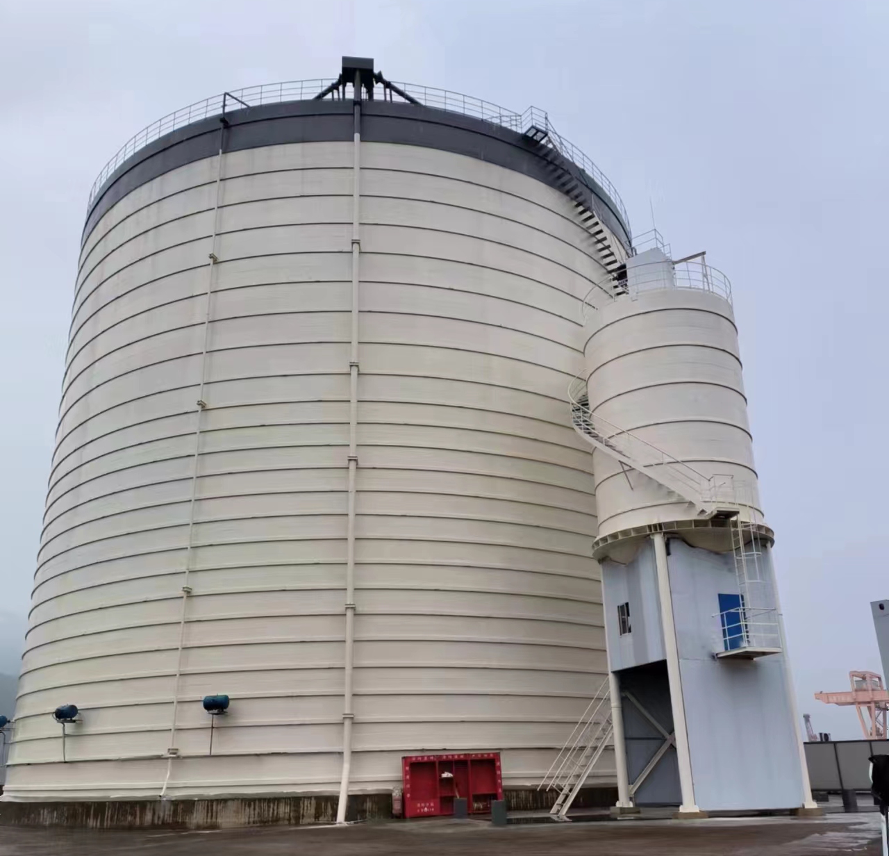 秀屿10万吨水泥钢板库