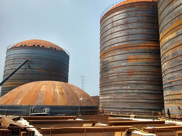 秀屿焦粉钢板仓